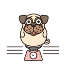 Love Pug World（個別スタンプ：17）