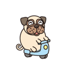 Love Pug World（個別スタンプ：20）