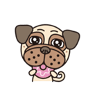 Love Pug World（個別スタンプ：24）