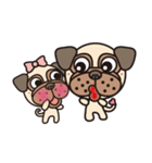 Love Pug World（個別スタンプ：35）