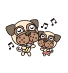 Love Pug World（個別スタンプ：36）