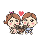 Love Pug World（個別スタンプ：39）