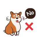 Corgi NANA Multilingual（個別スタンプ：18）