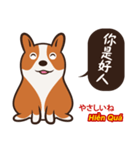 Corgi NANA Multilingual（個別スタンプ：33）