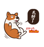 Corgi NANA Multilingual（個別スタンプ：34）