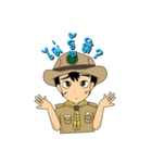 Scout Out Thailand（個別スタンプ：18）