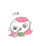 ピンク頭のガン見ちゃん3（個別スタンプ：30）