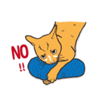 Power Button Cat（個別スタンプ：35）