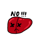 liver life.（個別スタンプ：12）