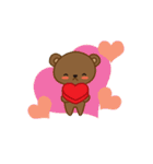 Yawakuma Bear Animated（個別スタンプ：14）