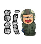 Uncle helmet I used to be a soldier when（個別スタンプ：10）