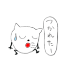 へんてこしろねこすたんぷ（個別スタンプ：38）