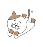 眉猫。（個別スタンプ：33）