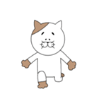 眉猫。（個別スタンプ：34）