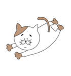 眉猫。（個別スタンプ：35）