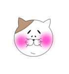 眉猫。（個別スタンプ：38）