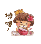 Naughty Little Baby Girl（個別スタンプ：8）