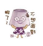 Naughty Little Baby Girl（個別スタンプ：17）