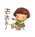 Naughty Little Baby Girl（個別スタンプ：28）