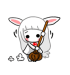 White rabbit white rabbit（個別スタンプ：16）