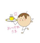 たこくんとシロフクロウ（個別スタンプ：9）