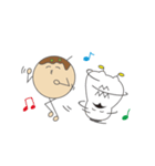 たこくんとシロフクロウ（個別スタンプ：38）