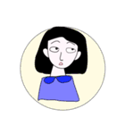 Emotional Girl - Drama Queen（個別スタンプ：1）