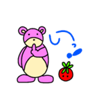sugar bear とトマトの絵日記（個別スタンプ：24）