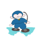 Ninjaru and Linda（個別スタンプ：16）