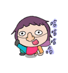 purple people（個別スタンプ：14）