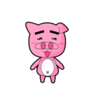Cute Porky Pig（個別スタンプ：6）