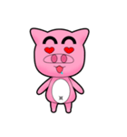 Cute Porky Pig（個別スタンプ：7）