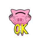 Cute Porky Pig（個別スタンプ：16）
