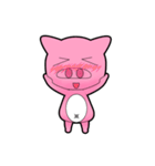 Cute Porky Pig（個別スタンプ：17）