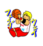 リアル バスケットボール 1（個別スタンプ：12）