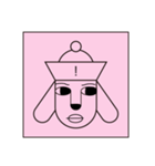 Hat dog sticker (Hat Friends)（個別スタンプ：13）