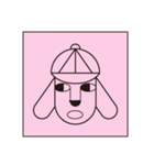 Hat dog sticker (Hat Friends)（個別スタンプ：30）