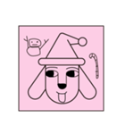 Hat dog sticker (Hat Friends)（個別スタンプ：33）