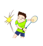 Let's play Badminton (ENG)（個別スタンプ：26）