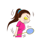 Let's play Badminton (ENG)（個別スタンプ：27）