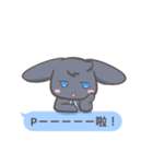 Two-sided Rabbit Dialog box（個別スタンプ：5）