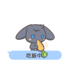 Two-sided Rabbit Dialog box（個別スタンプ：7）