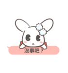 Two-sided Rabbit Dialog box（個別スタンプ：22）