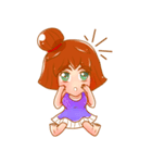 Cartoon lady use in all zone（個別スタンプ：2）