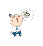 Employee Mushroom Head（個別スタンプ：11）