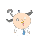 Employee Mushroom Head（個別スタンプ：31）