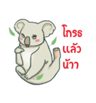 Bad luck Koala（個別スタンプ：38）