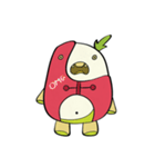 Cute Radish Sticker Set（個別スタンプ：6）