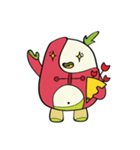 Cute Radish Sticker Set（個別スタンプ：23）