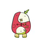 Cute Radish Sticker Set（個別スタンプ：32）